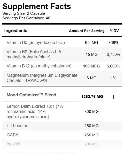 Supplement Facts