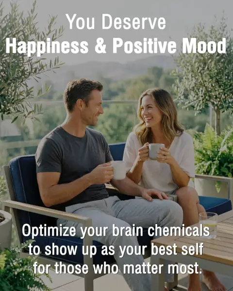 Your deserve happiness & positive mood